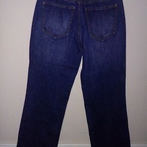 Talbots Petites Stretch Jeans 4 Blue Denim